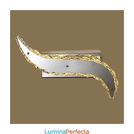 Funcție de pictură modernă și contemporană integrată pentru lumina ambientală de cristal Aplice de perete Funcție de pictură modernă și contemporană integrată pentru lumina ambientală de cristal Aplice de perete