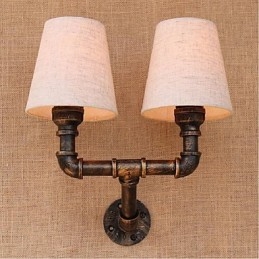 Caracteristică din alamă rustic Lodge pentru aplice de perete cu lumină ambientală