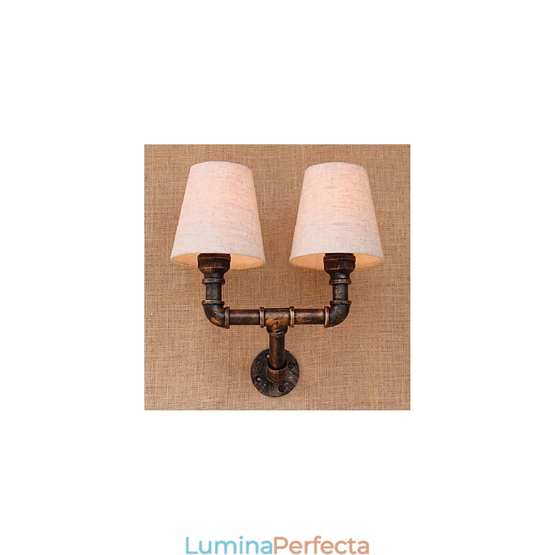 Caracteristică din alamă rustic Lodge pentru aplice de perete cu lumină ambientală
