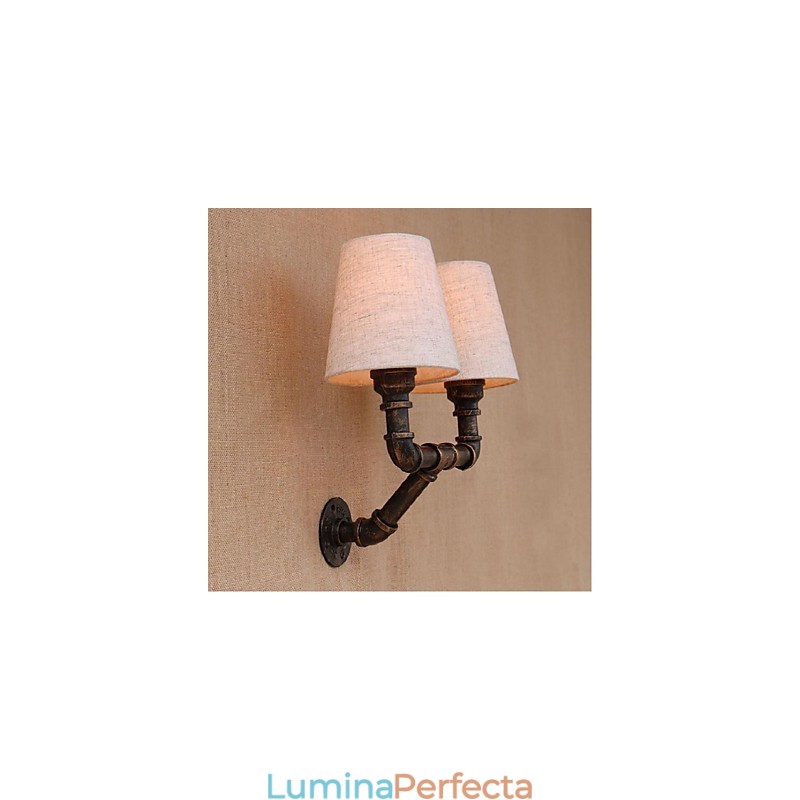 Caracteristică din alamă rustic Lodge pentru aplice de perete cu lumină ambientală