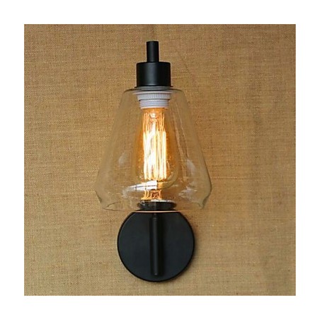 Caracteristica de finisare cu oxid negru Rustic Lodge Country pentru lumină ambientală cu braț oscilant