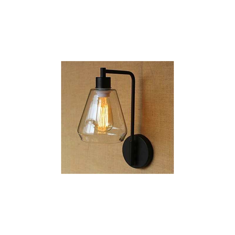 Caracteristica de finisare cu oxid negru Rustic Lodge Country pentru lumină ambientală cu braț oscilant