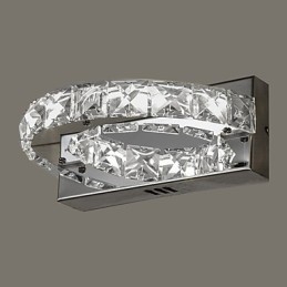 Funcție de pictură modernă și contemporană integrată pentru lumina ambientală de cristal Aplice de perete