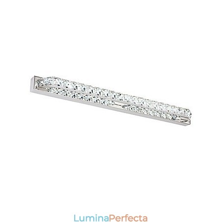 Lampă lungă cu oglindă de înaltă calitate, lumini pentru baie, lumini de perete din metal și cristal Lampă lungă cu oglindă de înaltă calitate, lumini pentru baie, lumini de perete din metal și cristal