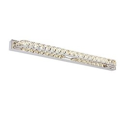 Lampă lungă cu oglindă de înaltă calitate, lumini pentru baie, lumini de perete din metal și cristal