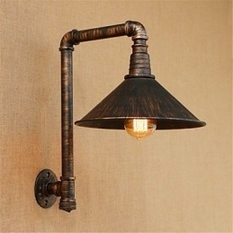Rustic Lodge Country Antique Alama Caracteristică pentru lumină ambientală Aplice de perete