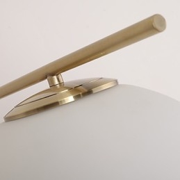 Caracteristică modernă și contemporană galvanizată pentru aplice de perete cu arc Uplight
