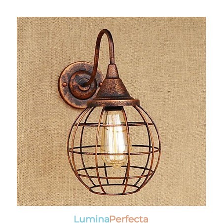 Simplu Și Retro Personalitate Creativă Rust Color Lampă de perete Americană Aplice Perete Aplice Simplu Și Retro Personalitate Creativă Rust Color Lampă de perete Americană Aplice Perete Aplice