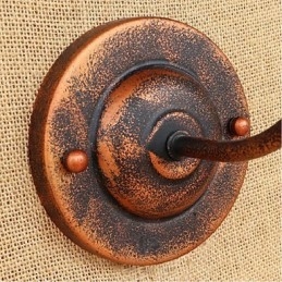 Simplu Și Retro Personalitate Creativă Rust Color Lampă de perete Americană Aplice Perete Aplice