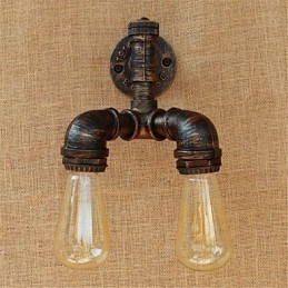 Caracteristică de pictură rustic Lodge pentru aplice de perete cu lumină ambientală