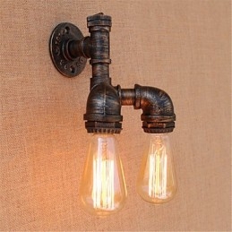 Caracteristică de pictură rustic Lodge pentru aplice de perete cu lumină ambientală