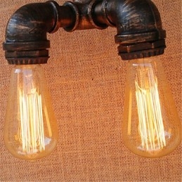 Caracteristică de pictură rustic Lodge pentru aplice de perete cu lumină ambientală