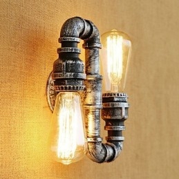 Caracteristică de pictură retro country pentru braț oscilant Lumină ambientală Aplice de perete Lampă de perete