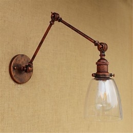 Rustic Lodge Country Retro Electroplated Caracteristică pentru protecția ochilor brațului reglabil în înălțime și unghi