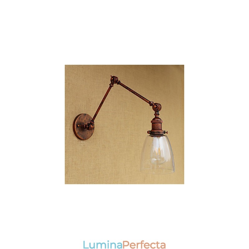 Rustic Lodge Country Retro Electroplated Caracteristică pentru protecția ochilor brațului reglabil în înălțime și unghi