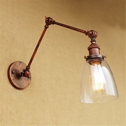 Rustic Lodge Country Retro Electroplated Caracteristică pentru protecția ochilor brațului reglabil în înălțime și unghi