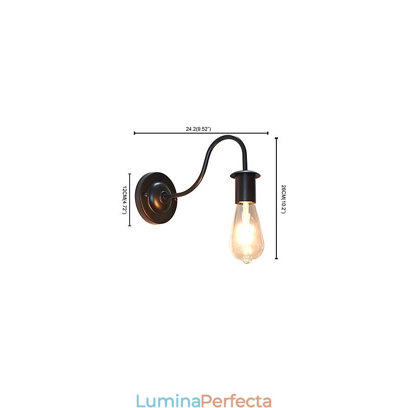 Rustic Lodge Pictură tradițională clasică Caracteristică pentru aplice de perete Applique de perete