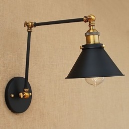 Lampă de perete din alamă, de epocă, industrială, de perete, iluminat pentru casă, decor interior, aplice de perete