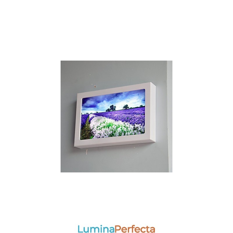 Funcție integrată de pictură modernă contemporană modernă contemporană pentru aplice de perete cu lumină ambientală