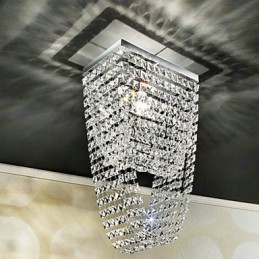 Montaj încastrabil galvanizat în stil mini de cristal modern contemporan