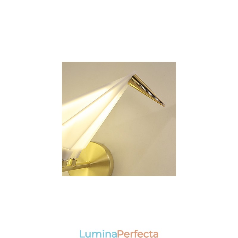 Modern, contemporan, noutate, epocă, caracteristică galvanizată pentru aplice de perete cu lumină ambientală în stil mini