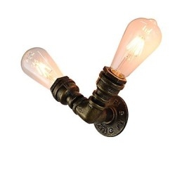 Aplice Aplice Perete Perete Fier Lampă Dumb Black Lightsaber Lamp On Wall