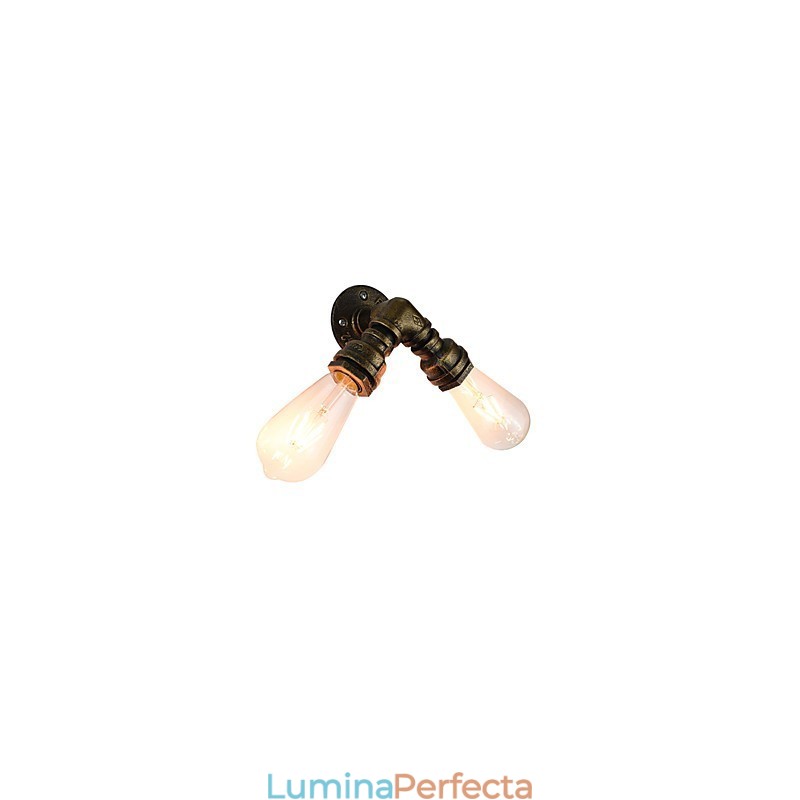 Aplice Aplice Perete Perete Fier Lampă Dumb Black Lightsaber Lamp On Wall