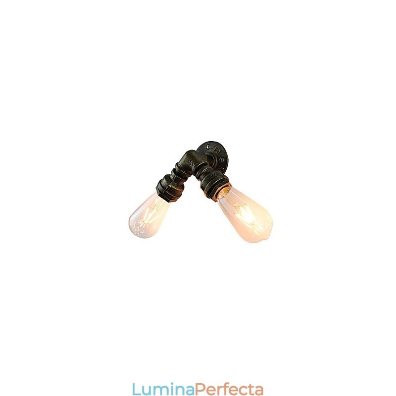 Aplice Aplice Perete Perete Fier Lampă Dumb Black Lightsaber Lamp On Wall