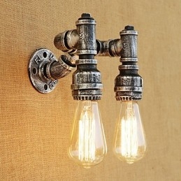 Caracteristică de pictură retro country pentru braț oscilant Lumină ambientală Aplice de perete Lampă de perete
