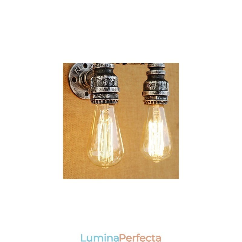 Caracteristică de pictură retro country pentru braț oscilant Lumină ambientală Aplice de perete Lampă de perete