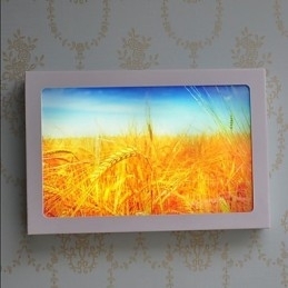Funcție integrată de pictură modernă contemporană modernă contemporană pentru aplice de perete cu lumină ambientală