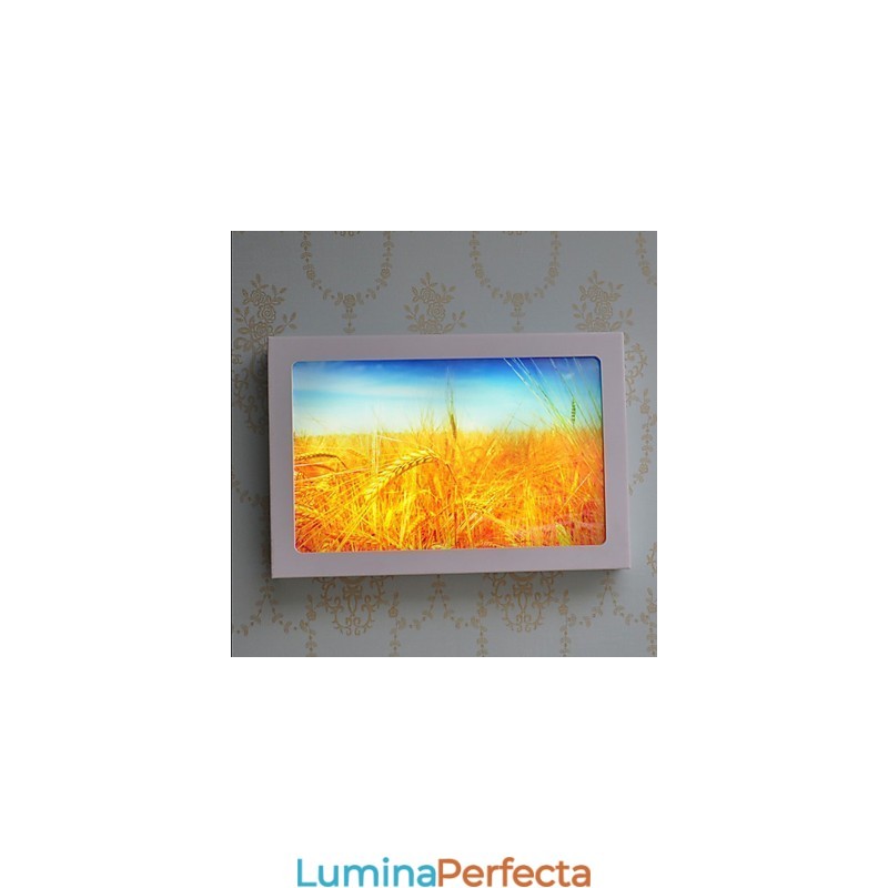 Funcție integrată de pictură modernă contemporană modernă contemporană pentru aplice de perete cu lumină ambientală