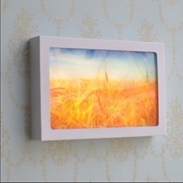 Funcție integrată de pictură modernă contemporană modernă contemporană pentru aplice de perete cu lumină ambientală