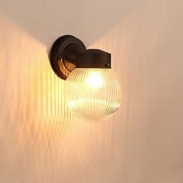 Caracteristică modernă contemporană de finisaj cu oxid negru pentru lumina ambientală în stil mini