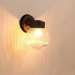Caracteristică modernă contemporană de finisaj cu oxid negru pentru lumina ambientală în stil mini
