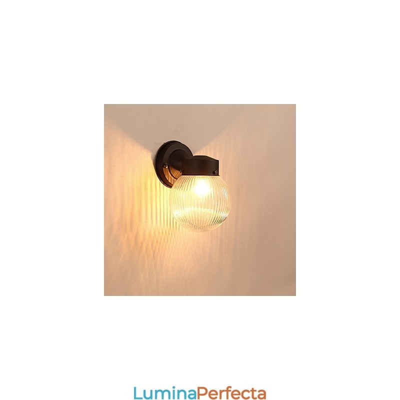 Caracteristică modernă contemporană de finisaj cu oxid negru pentru lumina ambientală în stil mini