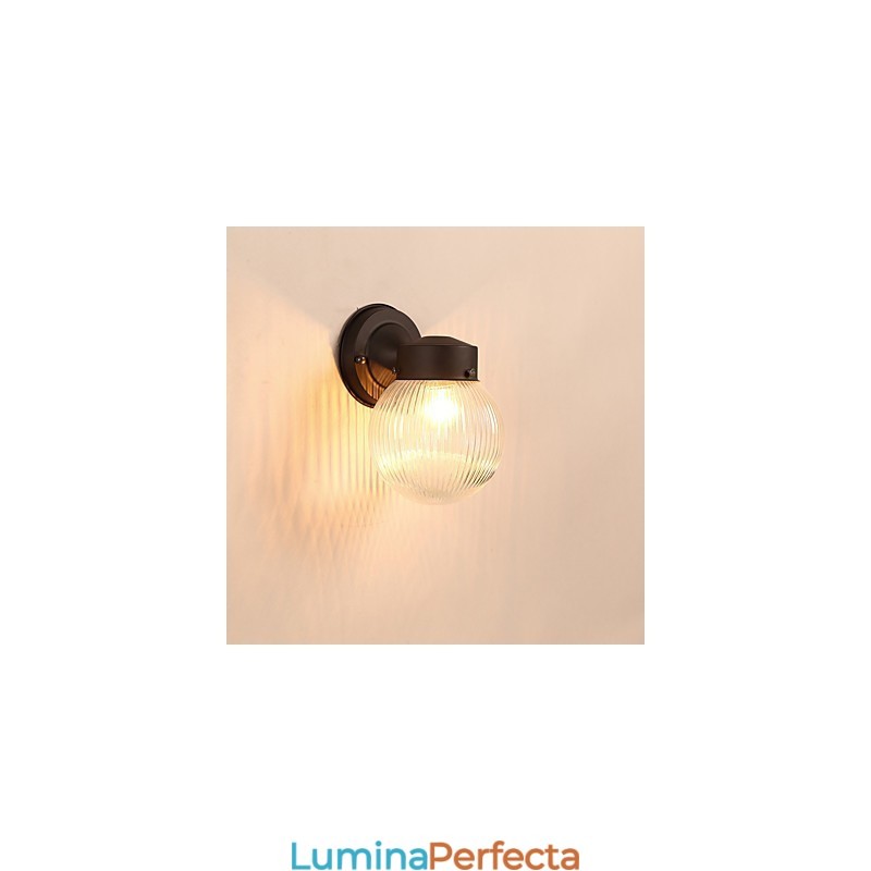 Caracteristică modernă contemporană de finisaj cu oxid negru pentru lumina ambientală în stil mini