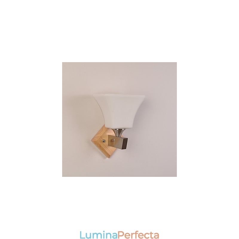 Caracteristică modernă și contemporană de pictură rurală pentru aplice de perete cu lumină în sus