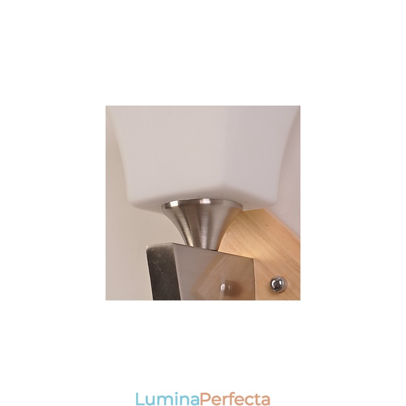 Caracteristică modernă și contemporană de pictură rurală pentru aplice de perete cu lumină în sus