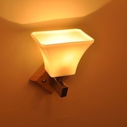 Caracteristică modernă și contemporană de pictură rurală pentru aplice de perete cu lumină în sus