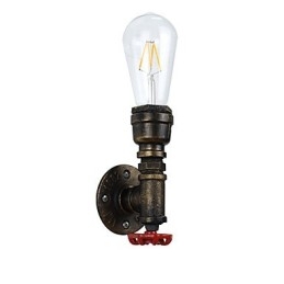 Rustic Lodge Tradițional clasic din alamă antică Caracteristică pentru lumină ambientală Aplice de perete Applique