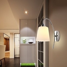 Caracteristică modernă, contemporană, galvanizată, pentru lumină ambientală Aplice de perete