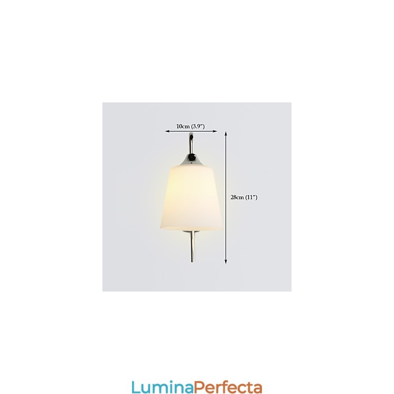 Caracteristică modernă, contemporană, galvanizată, pentru lumină ambientală Aplice de perete