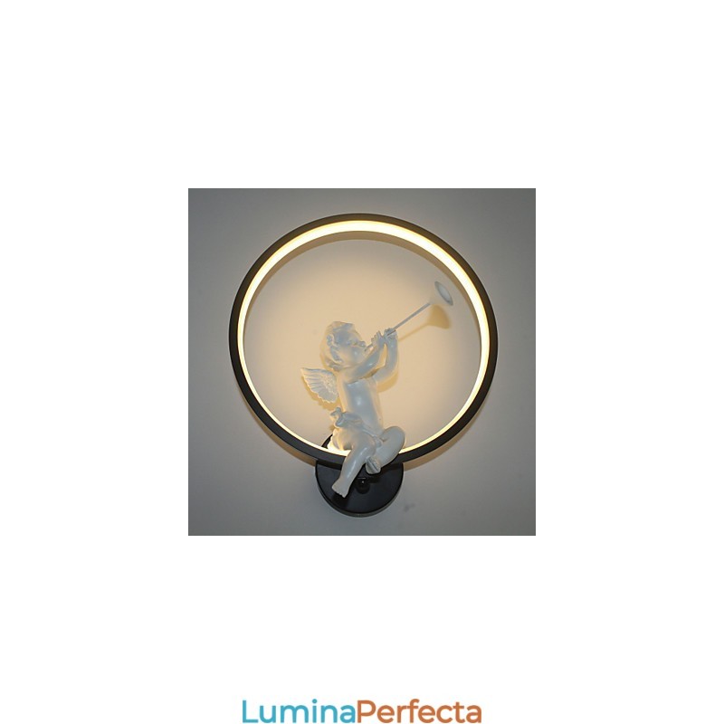 Nordic Modern Minimalist Lampă de perete Dormitor Lumini decorative Produse din aluminiu Lămpi Îngeri Coridoare Aplique