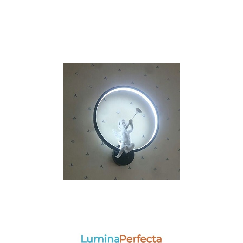 Nordic Modern Minimalist Lampă de perete Dormitor Lumini decorative Produse din aluminiu Lămpi Îngeri Coridoare Aplique