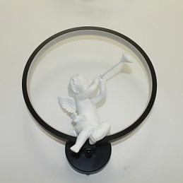 Nordic Modern Minimalist Lampă de perete Dormitor Lumini decorative Produse din aluminiu Lămpi Îngeri Coridoare Aplique