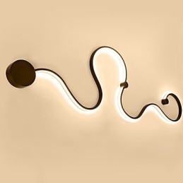 Aplice de perete Pictură modernă contemporană Caracteristică Lampă de perete din aluminiu pentru cameră de pat scară lampă de sufragerie