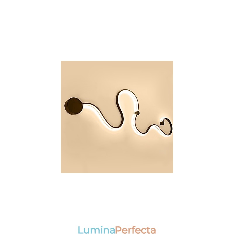 Aplice de perete Pictură modernă contemporană Caracteristică Lampă de perete din aluminiu pentru cameră de pat scară lampă de sufragerie