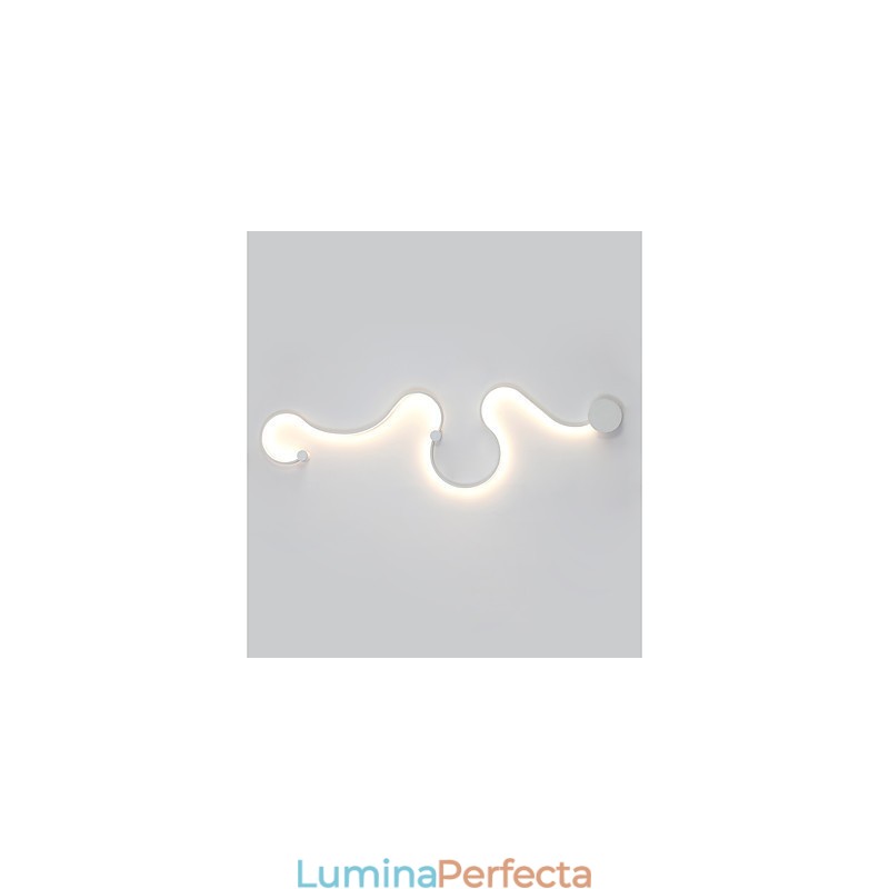 Aplice de perete Pictură modernă contemporană Caracteristică Lampă de perete din aluminiu pentru cameră de pat scară lampă de sufragerie