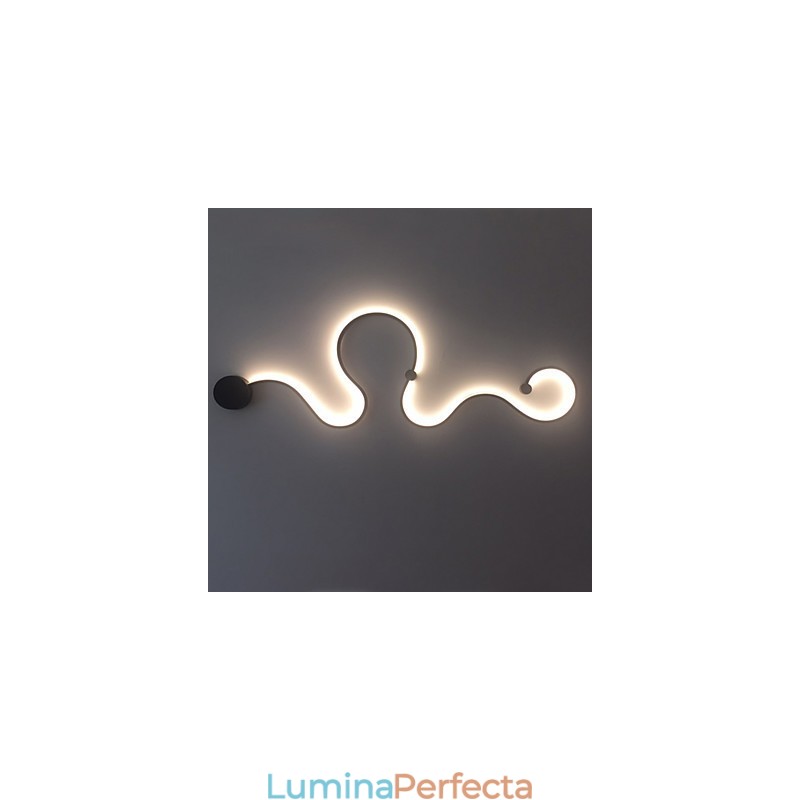 Aplice de perete Pictură modernă contemporană Caracteristică Lampă de perete din aluminiu pentru cameră de pat scară lampă de sufragerie